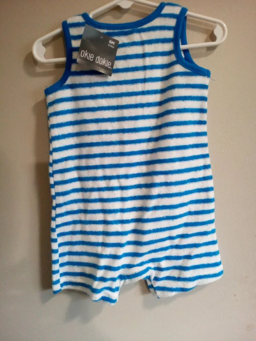 Striped Baby Romper